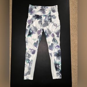 Floral Athleta Leggings